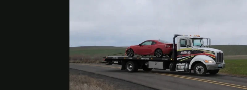 Towing Service A Jacks Towing Pasco Washington Flatbed Tow Truck